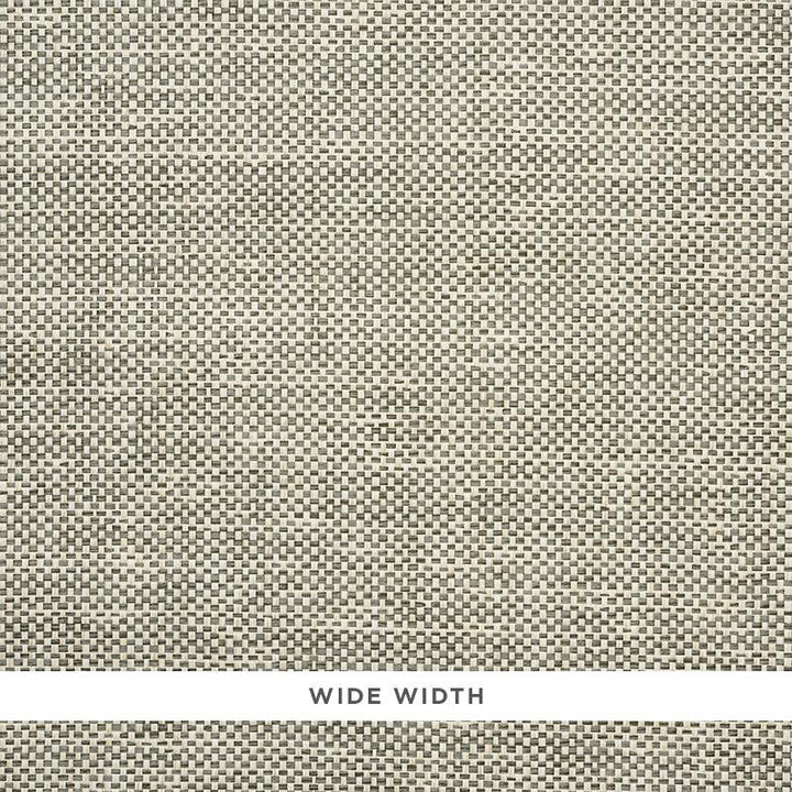Tonal Paperweave Charcoal 5010293 by Schumacher Designer Wallpaper Down To Earth Textured Wallcovering - Swanky Fabrics -