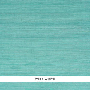 Schumacher Wallpaper Silk Strie Aqua 5010273
