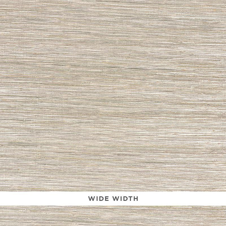Metallized Flax Sage 5010281 by Schumacher Designer Wallpaper Down To Earth Textured Wallcovering - Swanky Fabrics -
