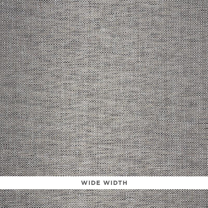 Metal Paperweave Charcoal 5010310 by Schumacher Designer Wallpaper Down To Earth Textured Wallcovering - Swanky Fabrics -