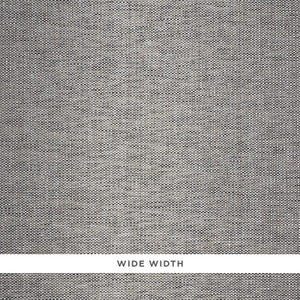 Schumacher Wallpaper Metal Paperweave Charcoal 5010310