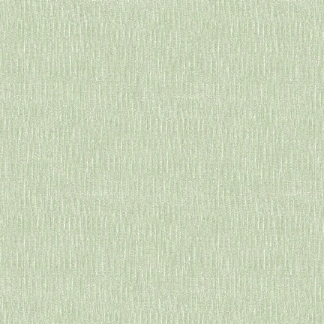 Schumacher Wallcovering Linen - Leaf Green
