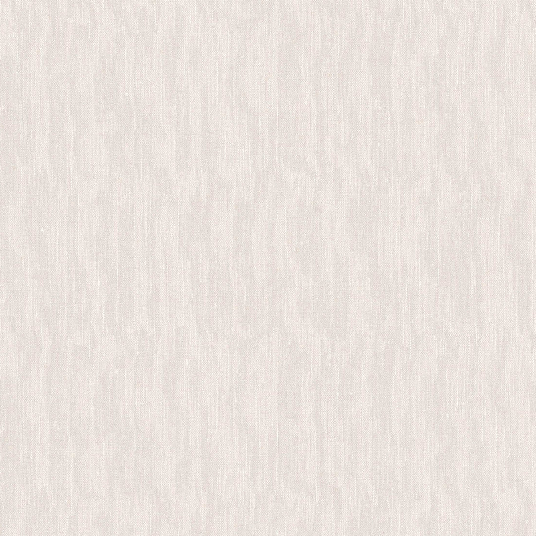 Schumacher Wallcovering Linen - Linen Peach