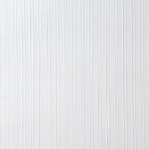 Schumacher Wallpaper Galvanized Rib Ivory 5007364