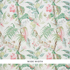 Schumacher Wallpaper Tropique Blush 5010481