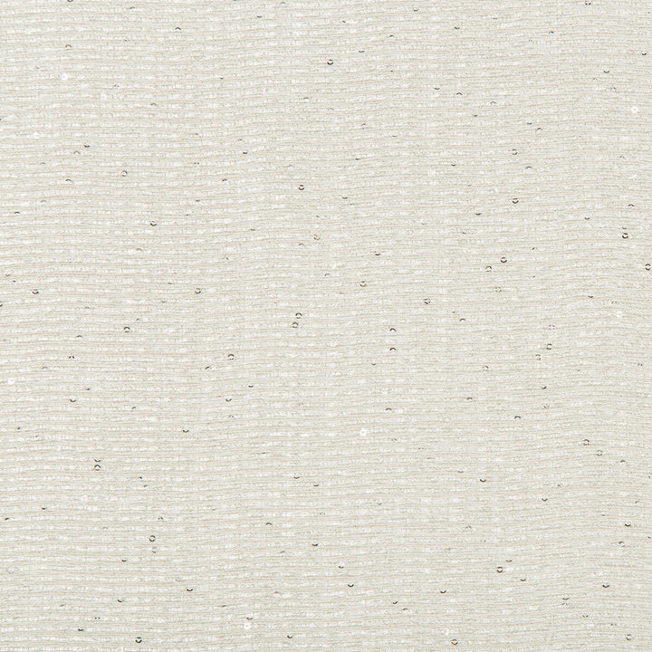 Tinseled Silver by Kravet Couture Designer Fabric SUE FIRESTONE MALIBU COTTON - 34%;POLYESTER - 30%;LINEN - 23%;RAYON - 13% United States Horizontal: and Vertical: 54 - Swanky Fabrics -