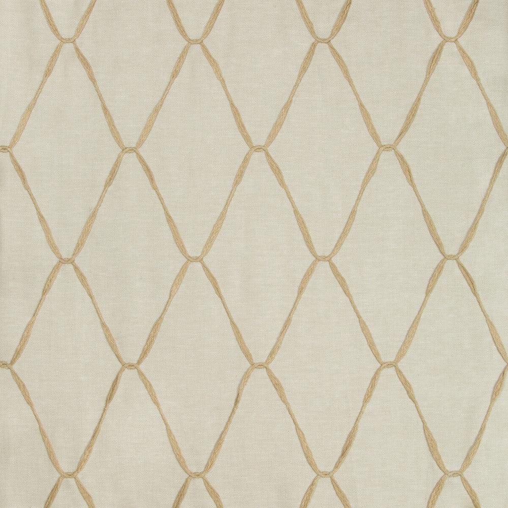 Looped Ribbons Linen by Kravet Couture Designer Fabric SUE FIRESTONE MALIBU LINEN - 100% Turkey Horizontal: 10.5 and Vertical: 6 98 - Swanky Fabrics -