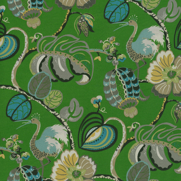 Od Tropical Fete Grass 450401 by Genevieve Gorder Designer Fabric - 100% SPUN Polyester PAKISTAN 51000 Horizontal: 9 and Vertical: 18 54 - Swanky Fabrics -