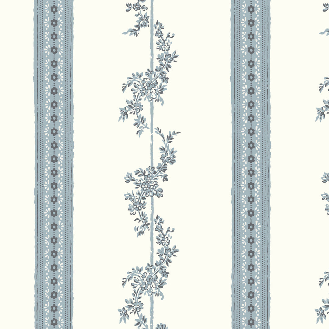 Schumacher Wallcovering Drottningholm - Blue