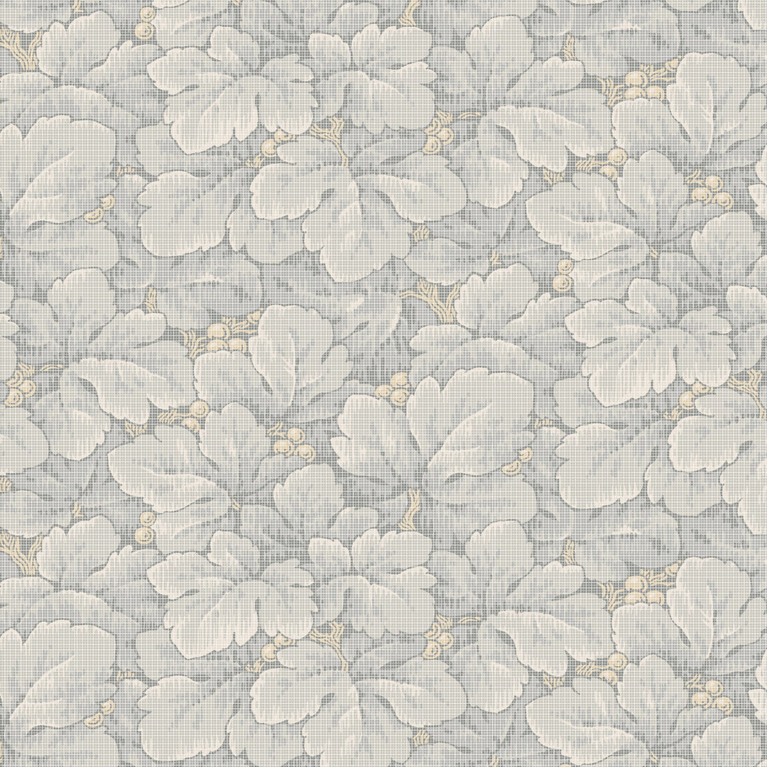Schumacher Wallcovering Waldemar - Soft Blue