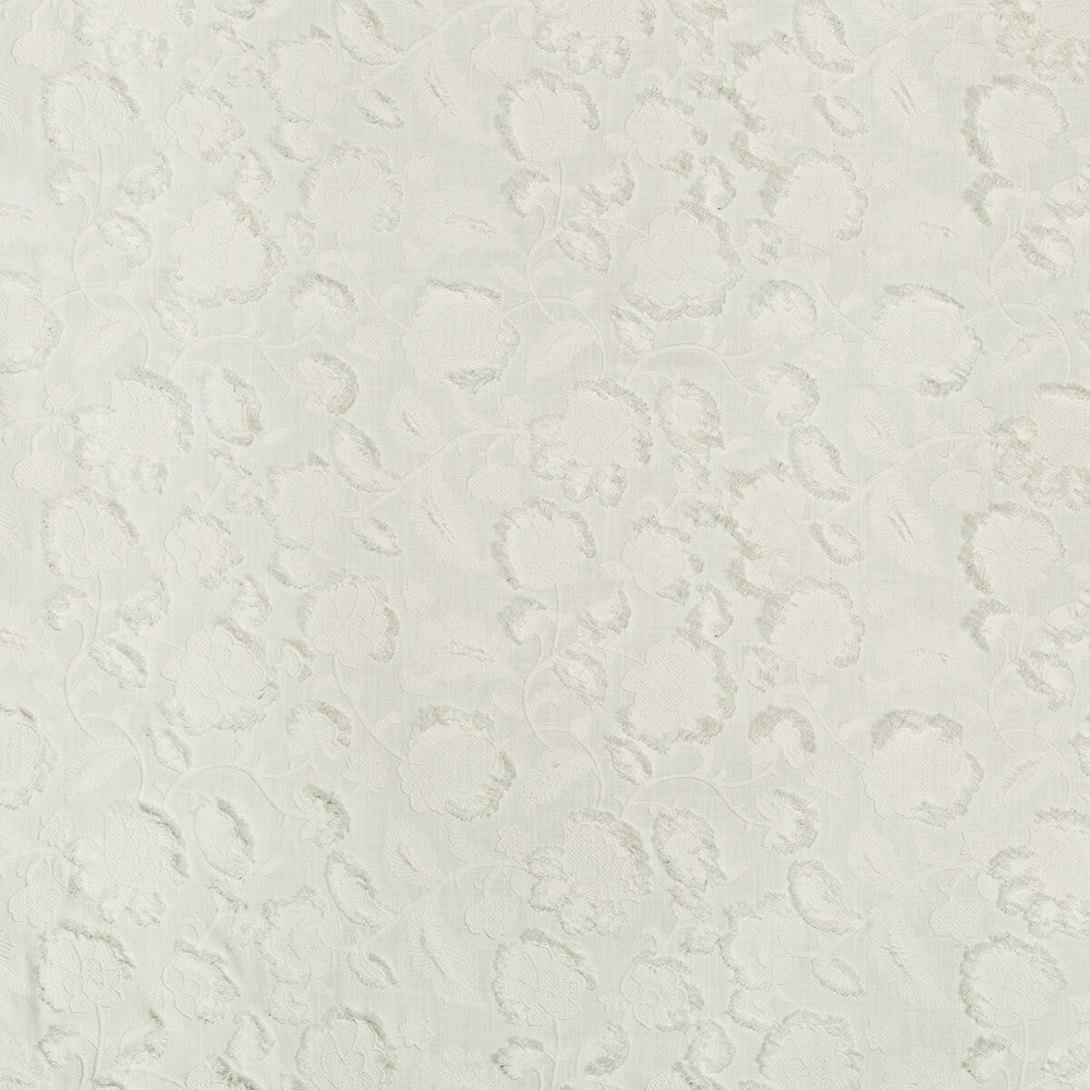 Adley Floral Ivory by Kravet Design Designer Fabric KATE SPADE AMUSEMENTS COTTON - 44%;VISCOSE - 39%;LINEN - 17% India HEAVY Horizontal: 13.38 and Vertical: 12.4 53.5 - Swanky Fabrics -