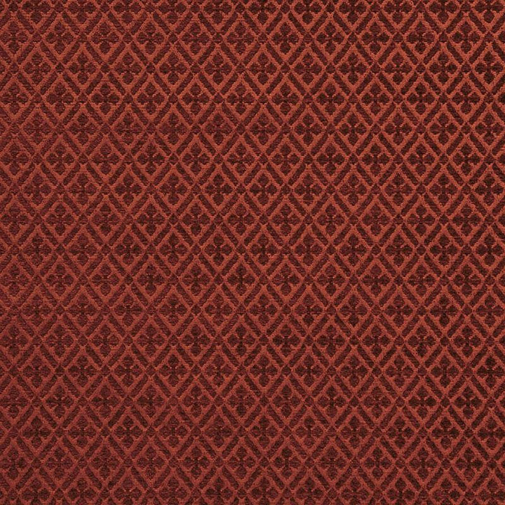 Whittington Chenille Poppy 43451 by Schumacher Designer Fabric Chroma 1.12" - Swanky Fabrics -