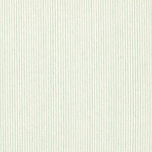 Schumacher Fabric Wesley Ticking Stripe Aqua 65984