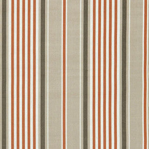 Schumacher Fabric Minzer Cotton Stripe Valencia 66010