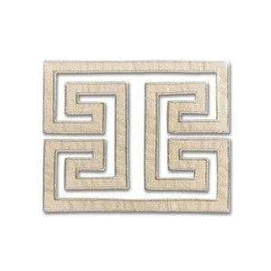 Schumacher Trim Madame Wu Appliqu Greige 66131
