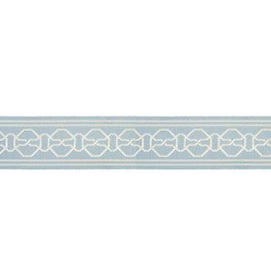 Schumacher Trim Malmaison Tape Sky 66158