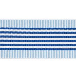 Schumacher Trim Keket Stripe Tape Blues 81690