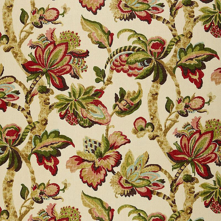 Kemscott Bloom 174440 by Schumacher Designer Fabric Classic Prints 26.0" - Swanky Fabrics -