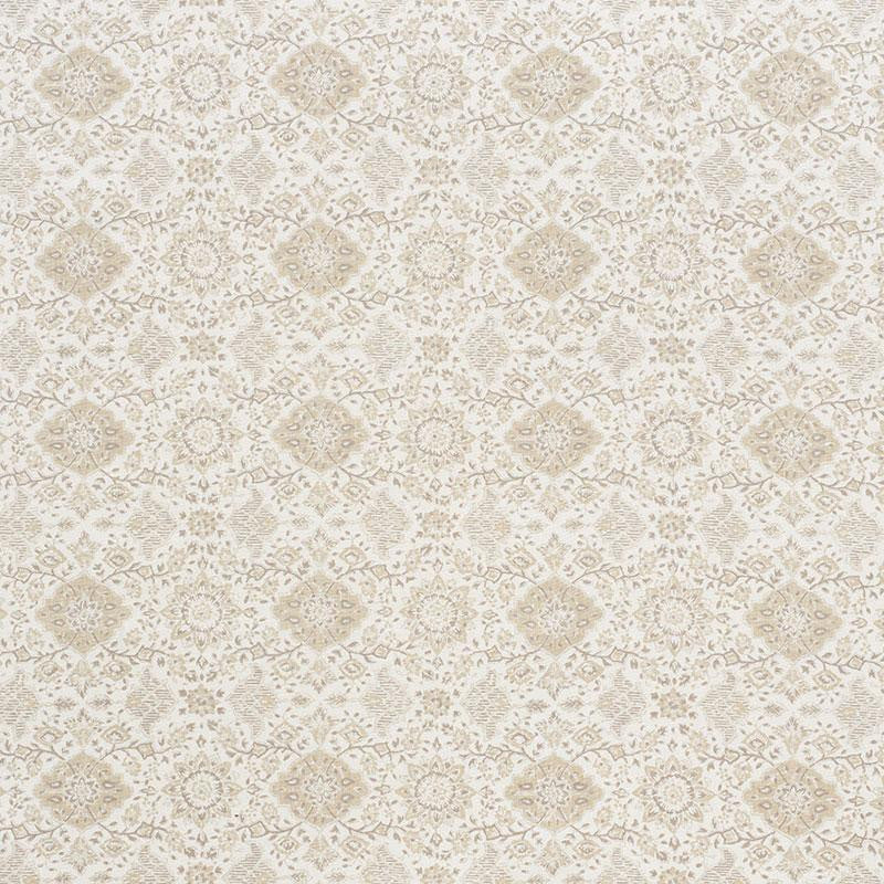 Montecito Floral Neutral 177621 by Schumacher Designer Fabric Mark D. Sikes 9.0" - Swanky Fabrics -