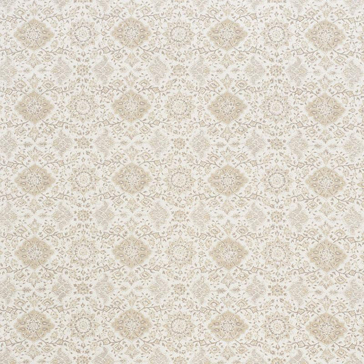 Montecito Floral Neutral 177621 by Schumacher Designer Fabric Mark D. Sikes 9.0" - Swanky Fabrics -