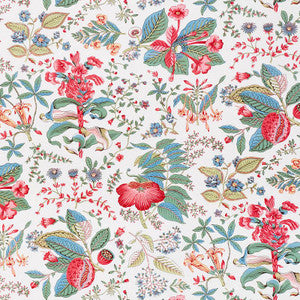 Schumacher Fabric Pomegranate Botanical Document 178121