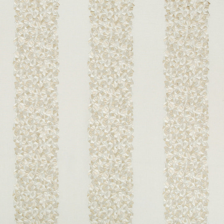 Sagano Alabaster by Kravet Couture Designer Fabric IZU COLLECTION LINEN - 34%;VISCOSE - 30%;COTTON - 22%;SPUN POLYESTER - 14% India LIGHT Horizontal: 8.1 and Vertical: 7.1 51 - Swanky Fabrics -