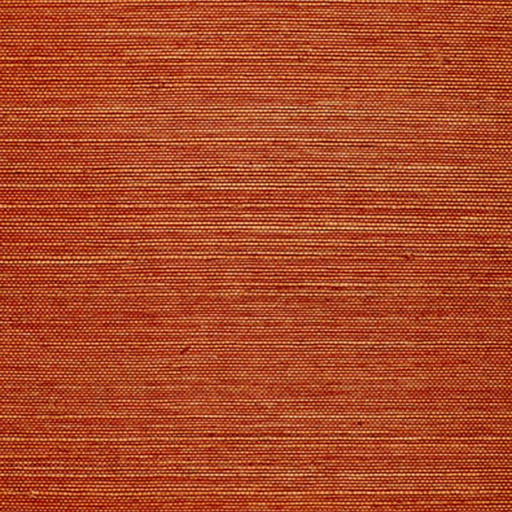 Ningbo Sisal Russet 524314 by Schumacher Designer Wallpaper Quiet Beauty - Swanky Fabrics -