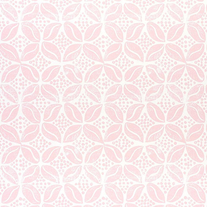 Coffee Bean Pink 5011140 by Schumacher Designer Wallpaper Molly Mahon 7.0" - Swanky Fabrics -