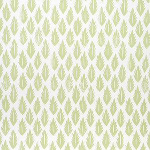 Schumacher Wallpaper Leaf Grass Green 5011150