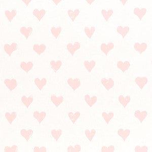 Schumacher Wallpaper Hearts Pink 5011160