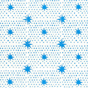 Schumacher Wallpaper Spot & Star Blue 5011170