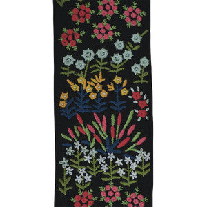 Schumacher Trim Lula Embroidered Tape Black 79312