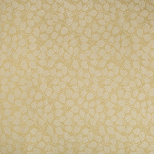 Kravet Fabric Dotted Leaves Butterscotch
