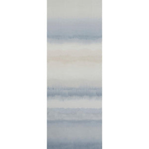 Schumacher Wallpaper Orissa Panel Blue & Natural 5011451