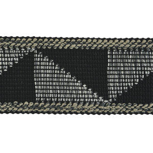 Schumacher Trim Teague Tape Indoor/Outdoor Black 78532