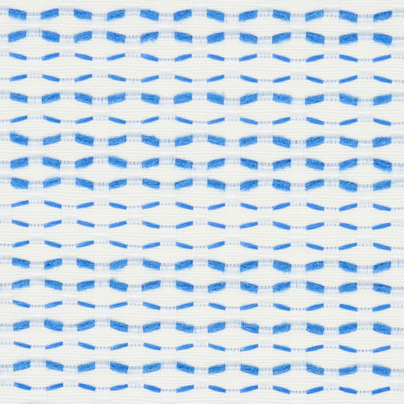 Branford Indoor/Outdoor Blue 78540 by Schumacher Designer Fabric Indoor/Outdoor: Prints & Wovens - Swanky Fabrics -