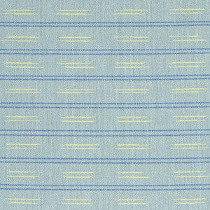 Schumacher Fabric Ainsley Stripe Indoor/Outdoor Sky 78580
