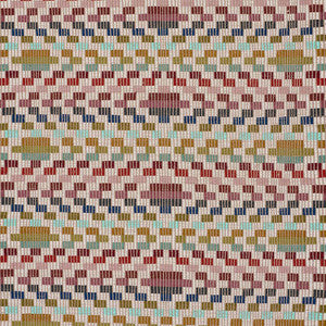 Schumacher Fabric Izapa Hand Woven Brocade Multi 79250