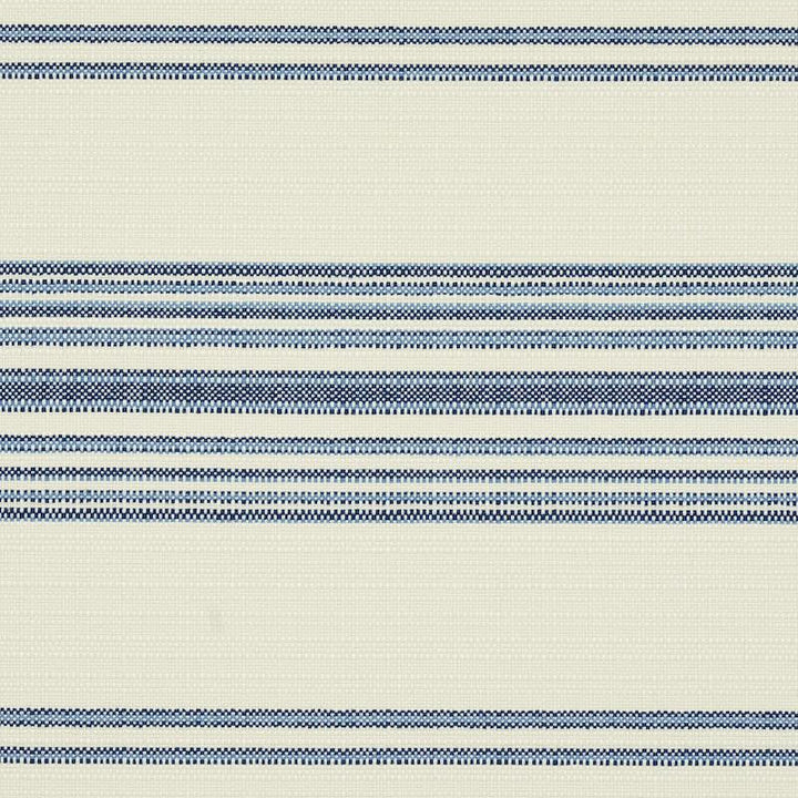 Solana Stripe Indoor/Outdoor Navy 79330 by Schumacher Designer Fabric Indoor/Outdoor: Prints & Wovens - Swanky Fabrics -