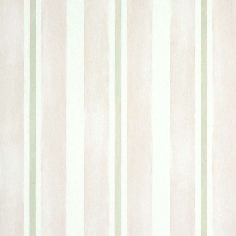 Watercolor Stripe Blush 5011573 by Schumacher Designer Wallpaper Stripe Wallcovering Collection - Swanky Fabrics -