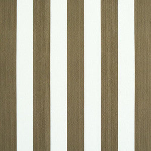 Schumacher Wallpaper Edwin Stripe Medium Mushroom 5011899