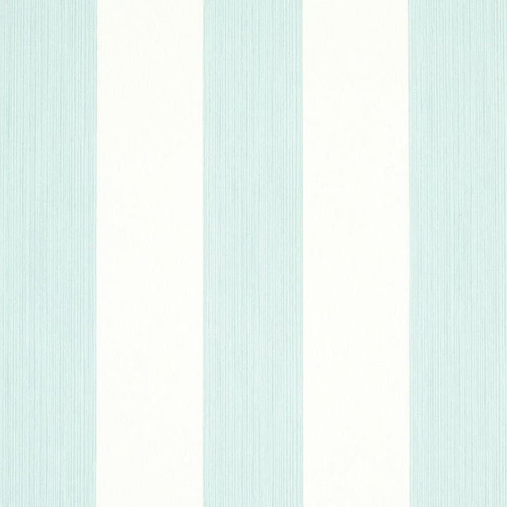 Edwin Stripe Wide Mineral 5011902 by Schumacher Designer Wallpaper Stripe Wallcovering Collection 4.5" - Swanky Fabrics -