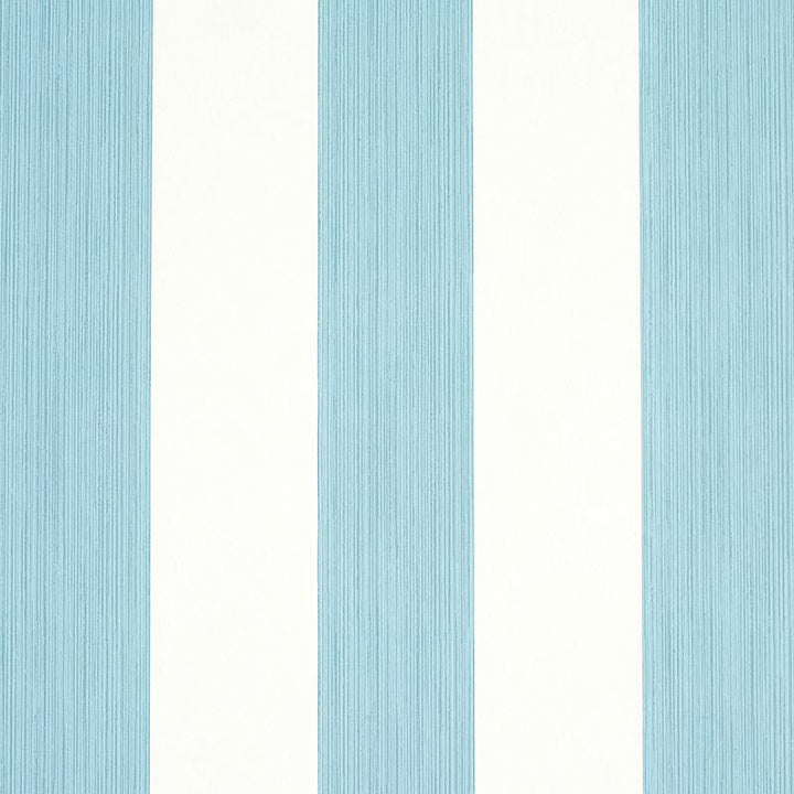Edwin Stripe Wide Slate 5011905 by Schumacher Designer Wallpaper Stripe Wallcovering Collection 4.5" - Swanky Fabrics -