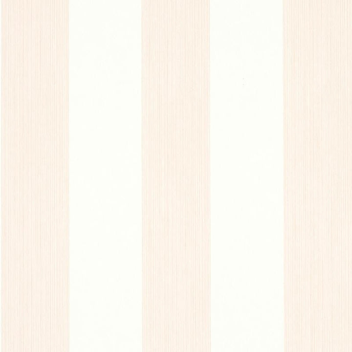 Edwin Stripe Wide Blush 5011914 by Schumacher Designer Wallpaper Stripe Wallcovering Collection 4.5" - Swanky Fabrics -