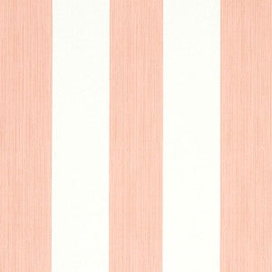 Schumacher Wallpaper Edwin Stripe Wide Pink 5011915