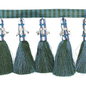 Schumacher Trim Antony Tassel Peacock & Green 79601