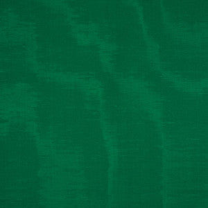 Schumacher Fabric Incomparable Moir Emerald 70450