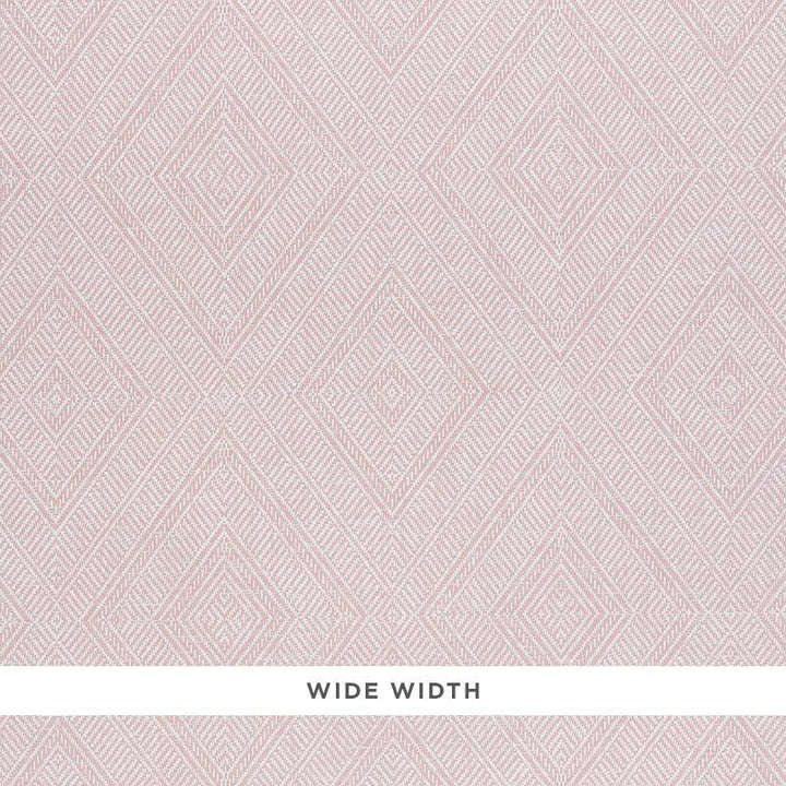 Tortola Paperweave Pink 5011252 by Schumacher Designer Wallpaper Woven Wallcoverings 14.5" - Swanky Fabrics -