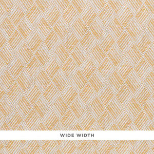 Schumacher Wallpaper Ashberg Paperweave Yellow 5011261