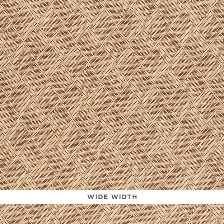 Ashberg Paperweave Brown 5011262 by Schumacher Designer Wallpaper Woven Wallcoverings 6.75" - Swanky Fabrics -